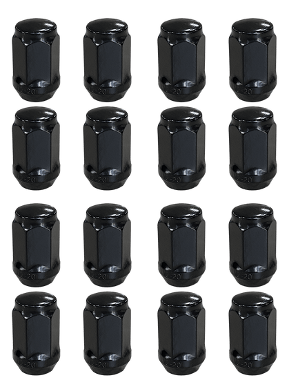 12″ Lizard Glossy Black Wheel – Aluminum Alloy / STEELENG 22″x10.5″-12″ STINGER All Terrain Tire DOT Approved