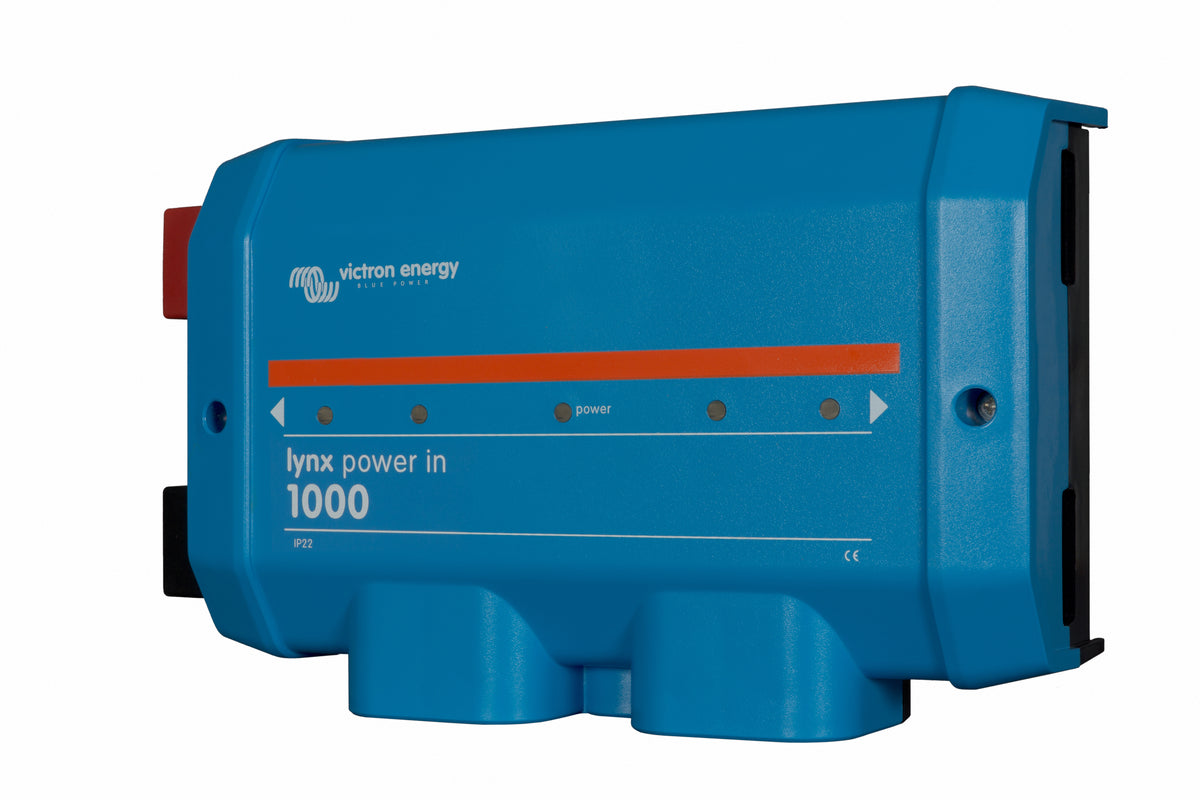 Victron Lynx Power In (M8) — Victron OEM alternate angle (SKU LYN020102000)