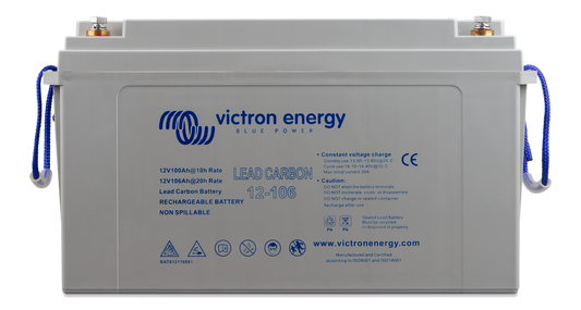 Victron Lead Carbon Battery 12V/106Ah (M8) — Victron OEM product photo (SKU BAT612110081)