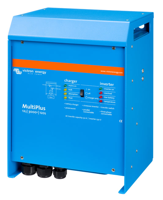 Victron MultiPlus 120Vac 2000VA Output 12Vdc/80A DC Charger (UL 458) - Victron Energy