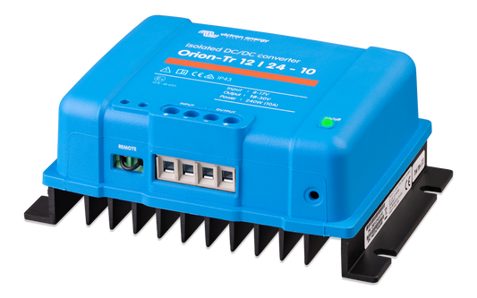 Victron Orion-Tr 12/24-10A (240W) — Victron OEM alternate angle (SKU ORI122424110)