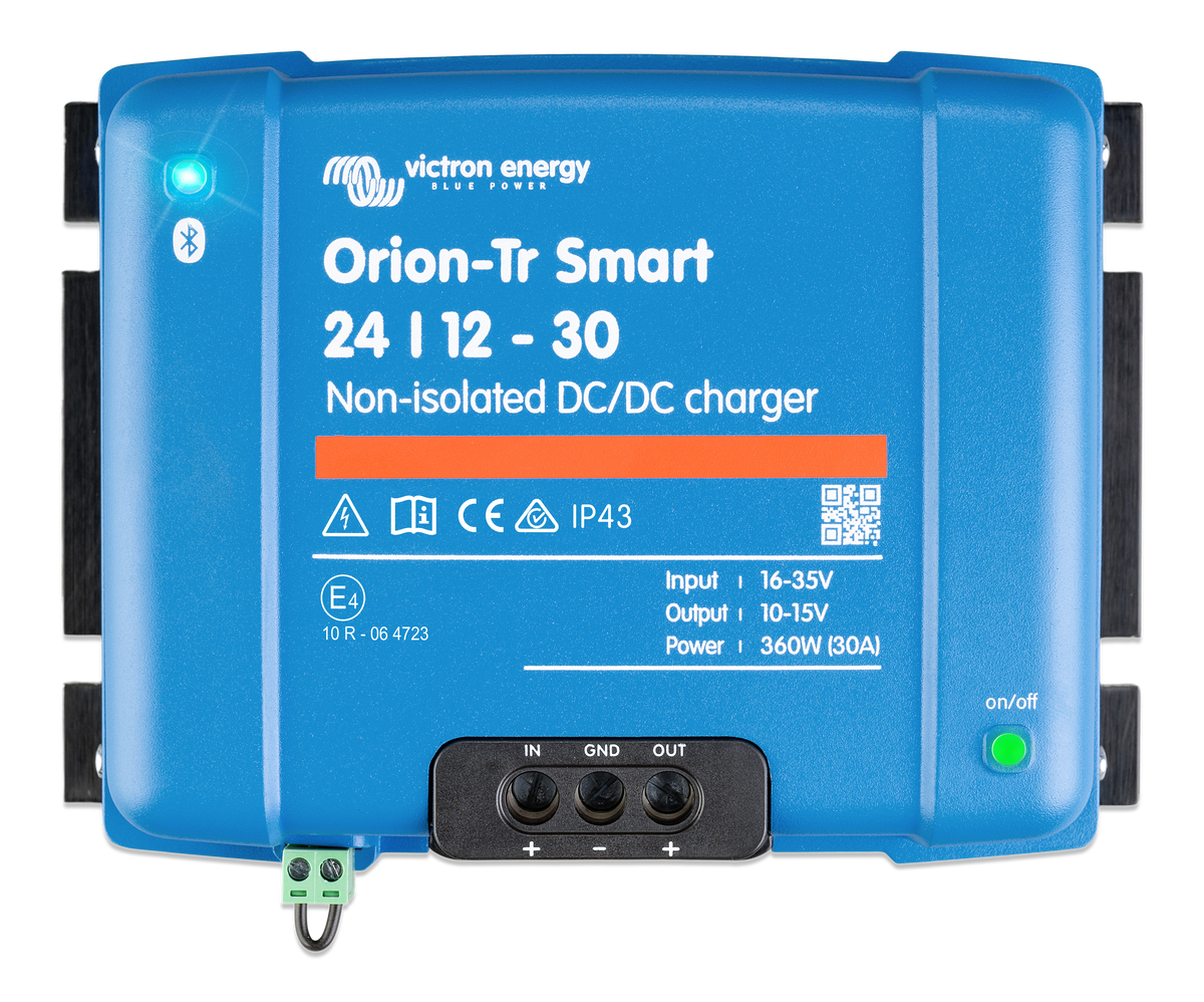 Victron Orion-Tr Smart 24/12-30A Non-isolated DC-DC ch. — Victron OEM alternate angle (SKU ORI241236140)