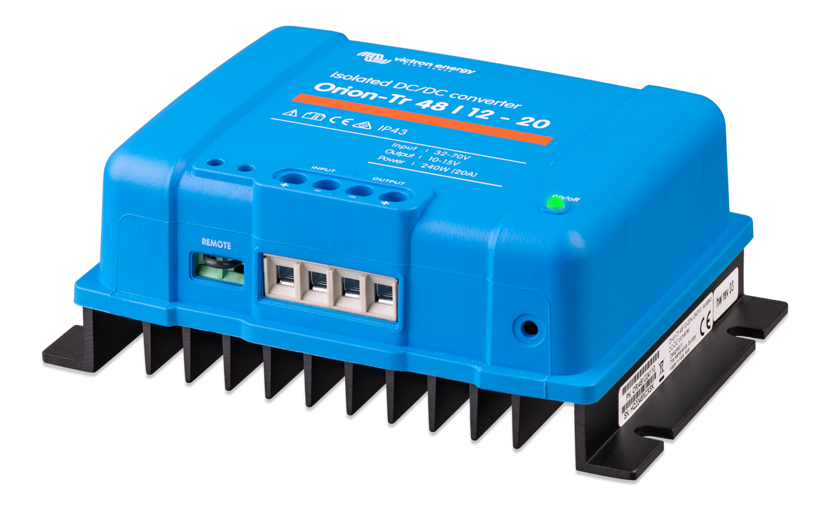 Victron Orion-Tr 48/12-20A (240W) — Victron OEM alternate angle (SKU ORI481224110)