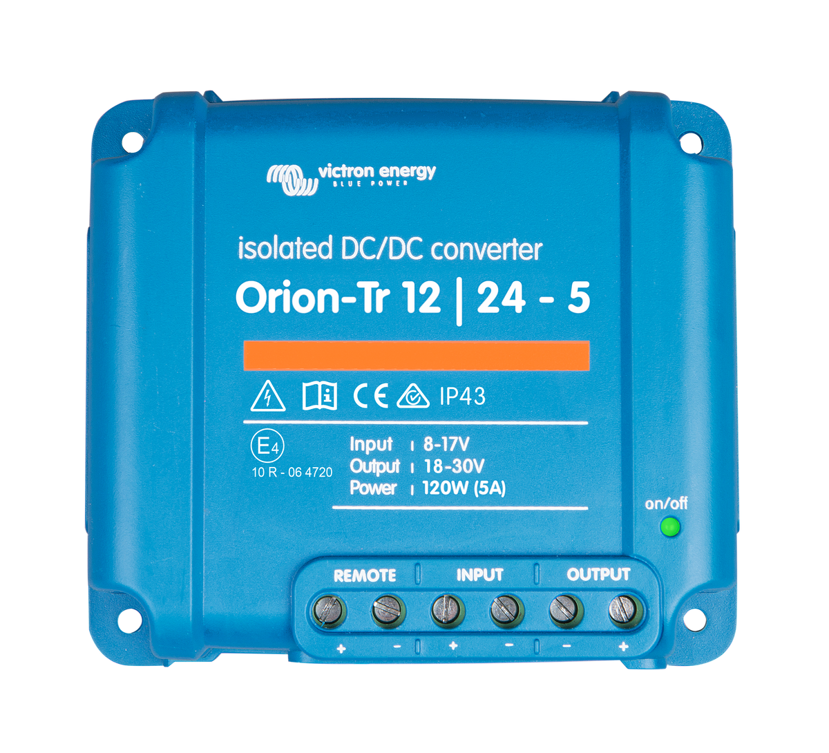 Victron Orion-Tr 48/48-8A (380W) — Victron OEM alternate angle (SKU ORI484841110)