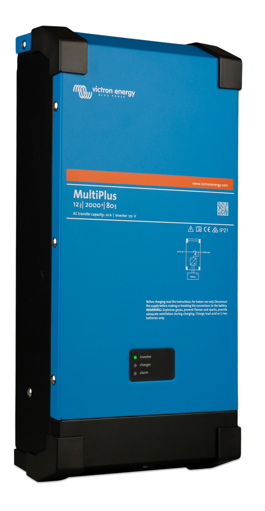 Victron MultiPlus 120Vac 2000VA Output 24Vdc 50A DC Charger (UL 458) - Victron Energy