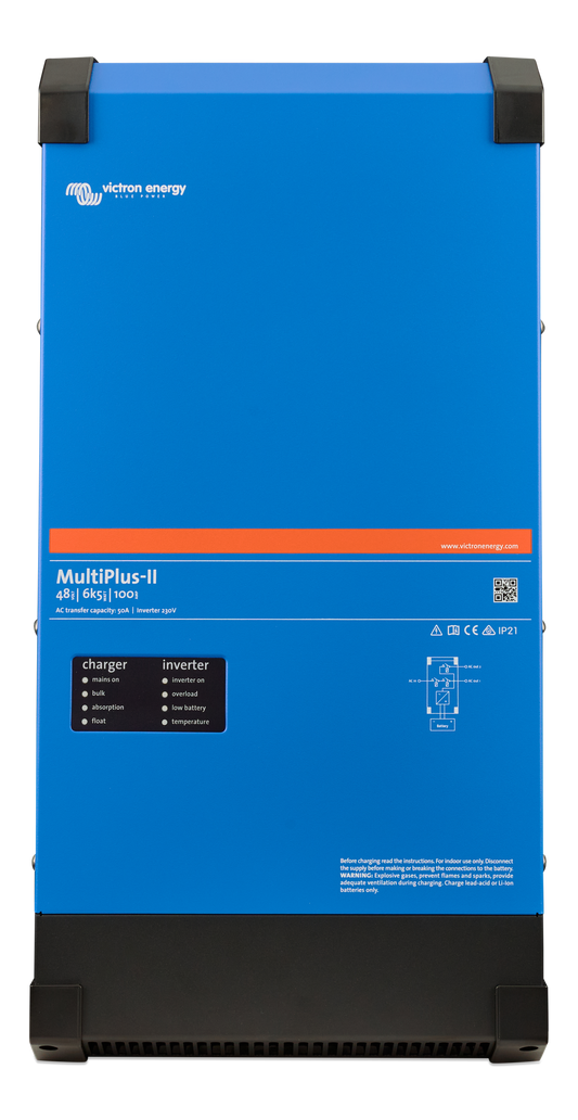 Victron MultiPlus-II 48/6k5/100-50 — Victron OEM alternate angle (SKU PMP482605012)