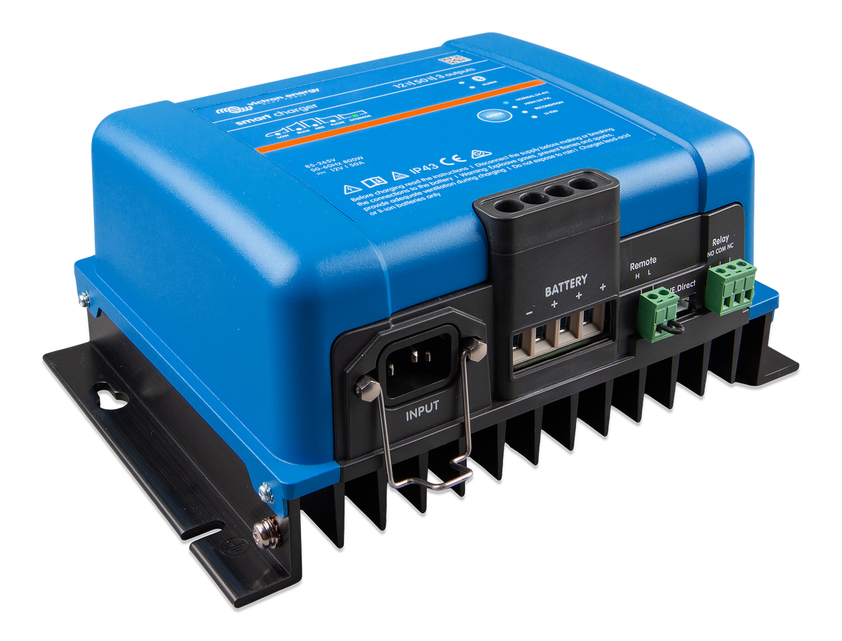 Victron Smart IP43 Charger 24/16 (1+1) 120/240V — Victron OEM product photo (SKU PSC241651095)