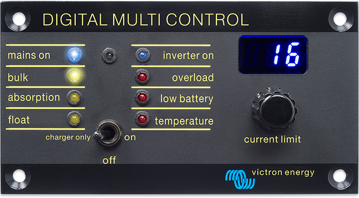Victron Digital Multi Control 200/200A — Victron OEM alternate angle (SKU REC020005010)