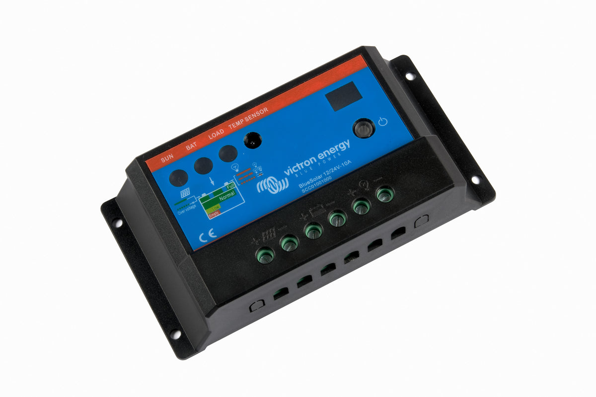 Victron BlueSolar PWM-Pro 12/24V-20A — Victron OEM alternate angle (SKU SCC010020110)