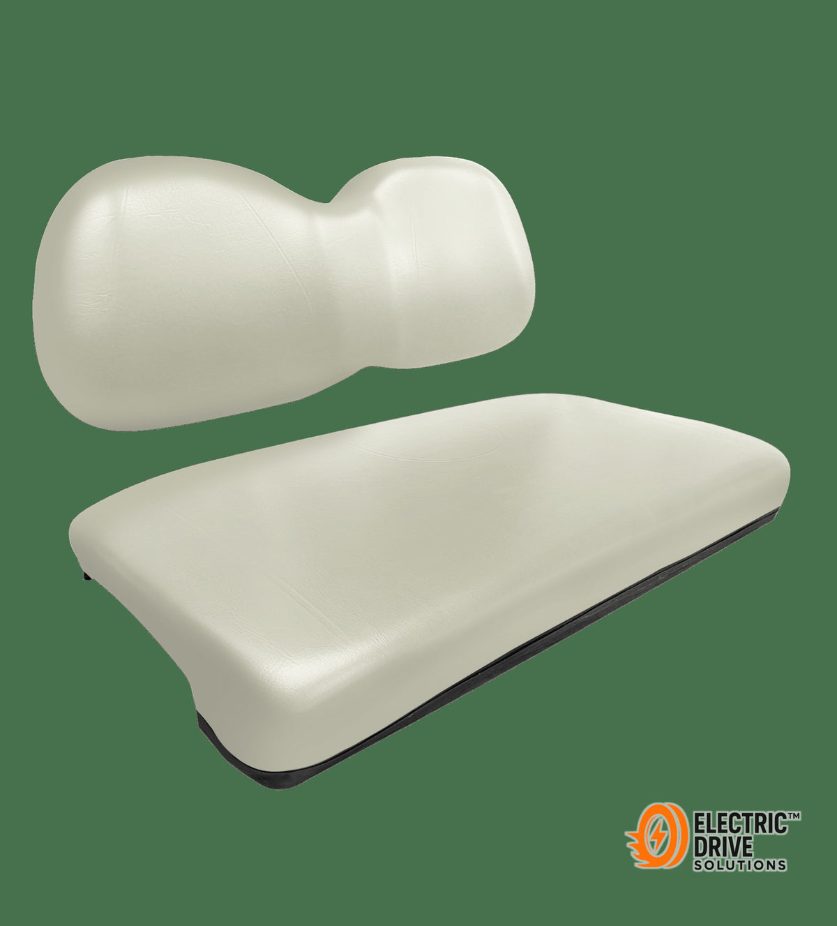 STEELENG KOZIP Basic Cushion Set Front Seat for EZGO TXT (2014-up) White — Electric Drive Solutions