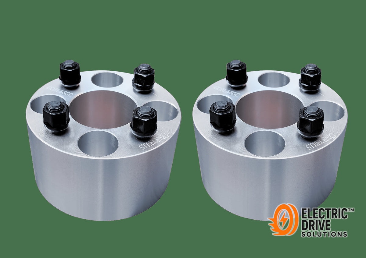 STEELENG 3-inch Wheel Spacers, Aluminum (Set of 2) — Electric Drive Solutions