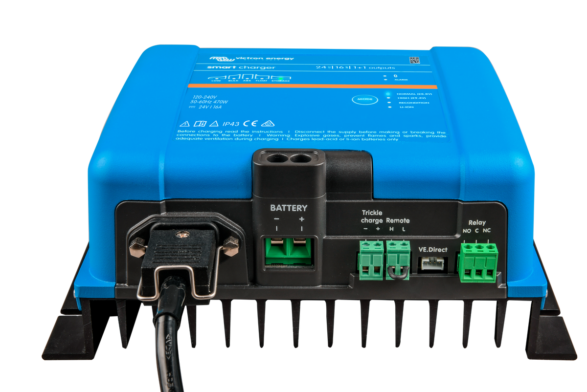Victron Smart IP43 Charger 24/16(1+1) 230V — Victron OEM product photo (SKU PSC241651085)