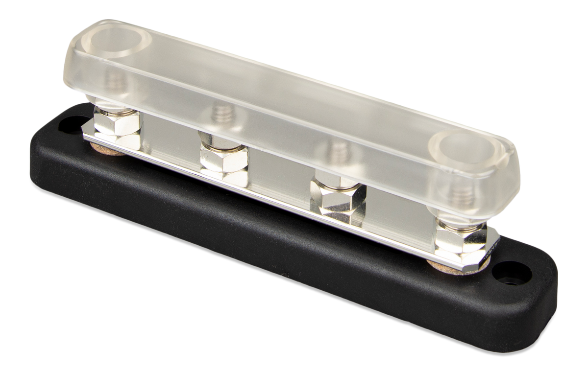 Victron Busbar 600A 4P + cover — Victron OEM product photo (SKU VBB160040010)