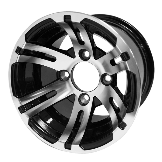 SGC 10″ Bulldog Machined/Black Wheel – Aluminum Alloy — WH1004-Bulldog-MB.png