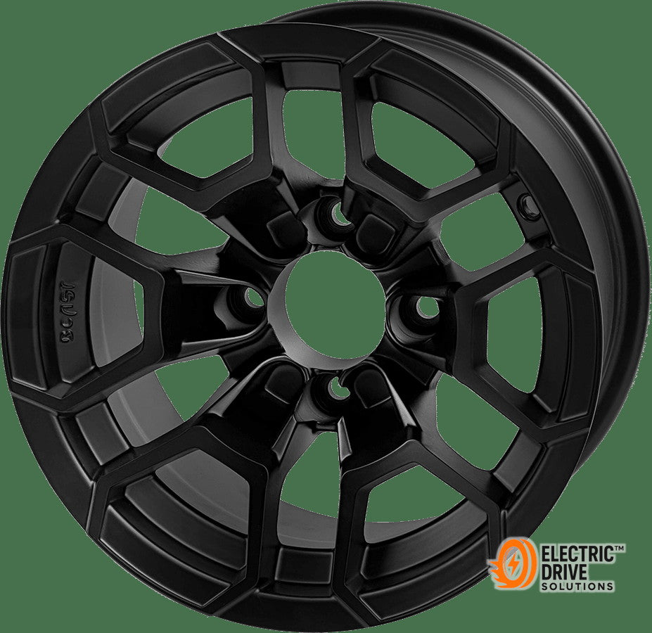 STEELENG 12-inch Talon Matte Black, Mounted Set of 4 — Electric Drive Solutions