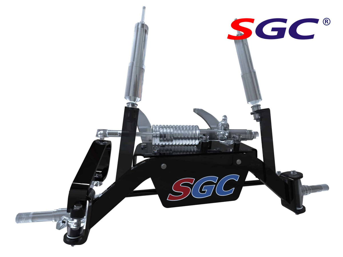 STEELENG Lift Kit, 6-inch Drop Axle kit for EZGO MPT/ Workhorse 1200 (2001.5-2013) Gas, part LKTX11