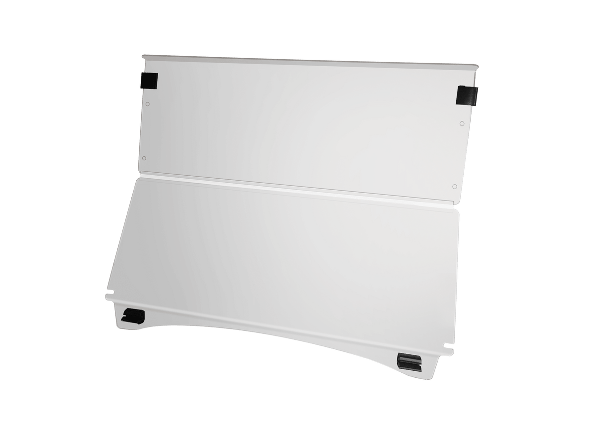 STEELENG MOAB DOT-Approved Windshield Clear Foldable for Club Car DS (2000.5-up), part WSDS12