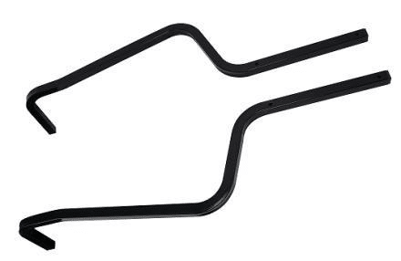 STEELENG Rear Roof Supports OEM Version for Club Car DS (2000.5-2013) New Style, part RSDS03