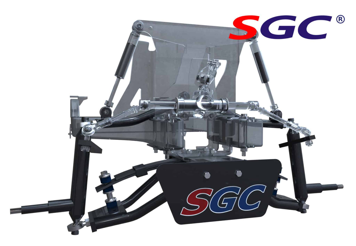 STEELENG Lift Kit, 4-inch Heavy Duty Double A-Arm Suspension for Club Car Precedent and Tempo (2004-up), part LKPR04