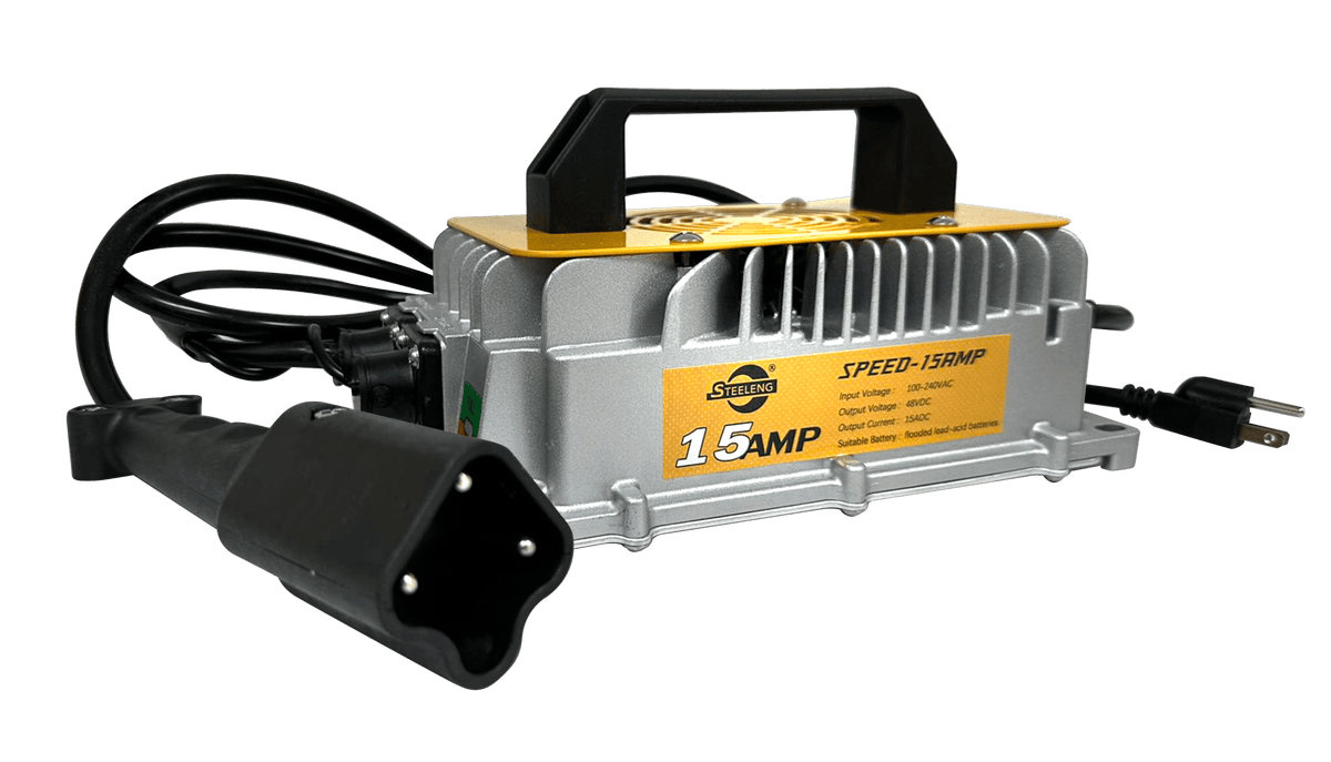 STEELENG 48V Charger Yamaha G29 (Drive) and Drive 2 15AMP, part CHYM02