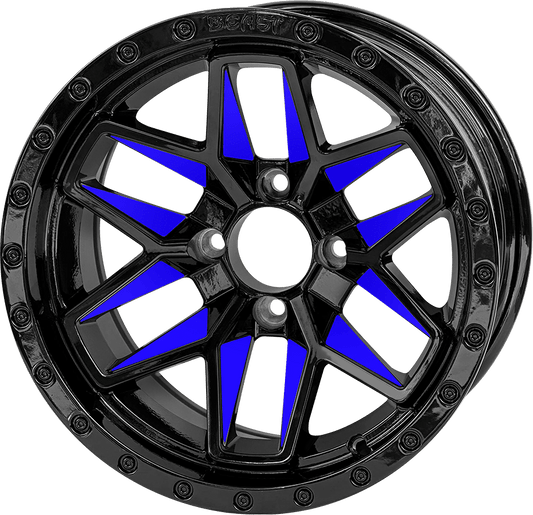 STEELENG 14-inch Blue Widow, Mounted Set of 4, part WH1432