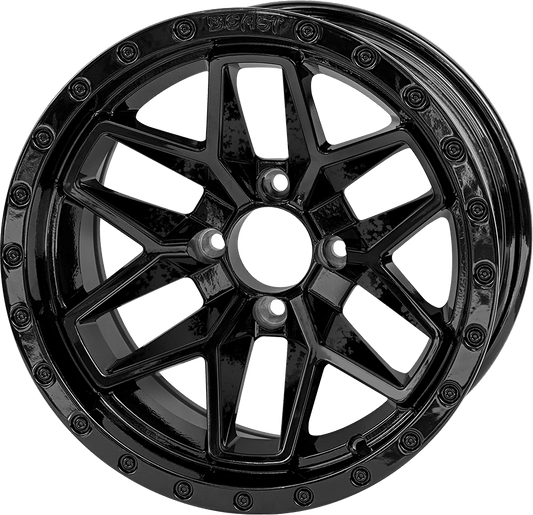 STEELENG 14-inch Black Widow, Mounted Set of 4, part WH1430