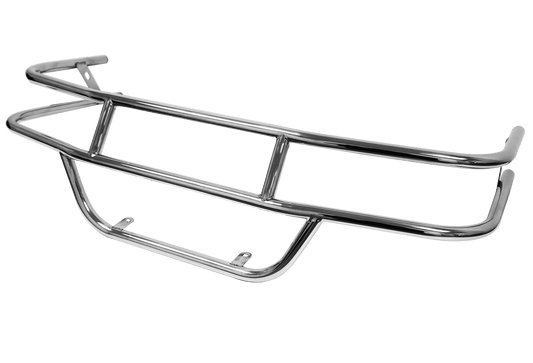 STEELENG Brush Guard, Polished Stainless Steel for EZGO TXT (1996-2013), part BGTX02
