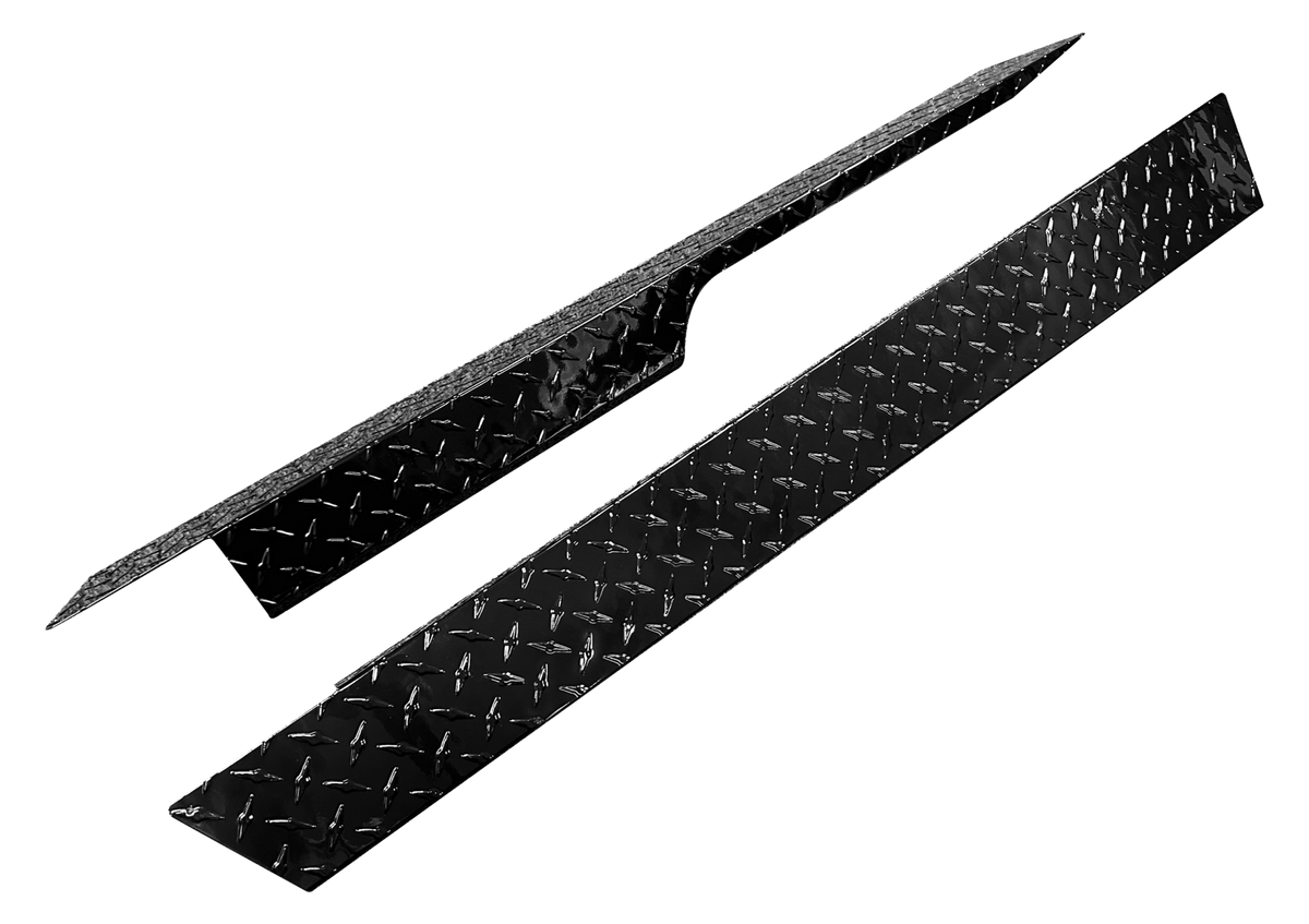 STEELENG Rocker Panels Black Diamond Plate for Club Car Tempo (2004-up) (Set of 2), part RPTP02