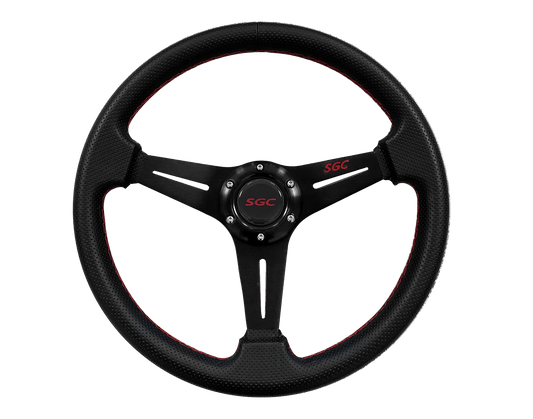 STEELENG SW1 STEERING WHEEL, Zero offset, Black, part WA0001