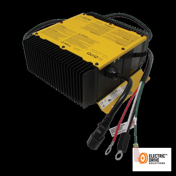 Delta-Q QuiQ 72V 12A 1000W Charger w/ Remote LED 9127200-D1 — Electric Drive Solutions
