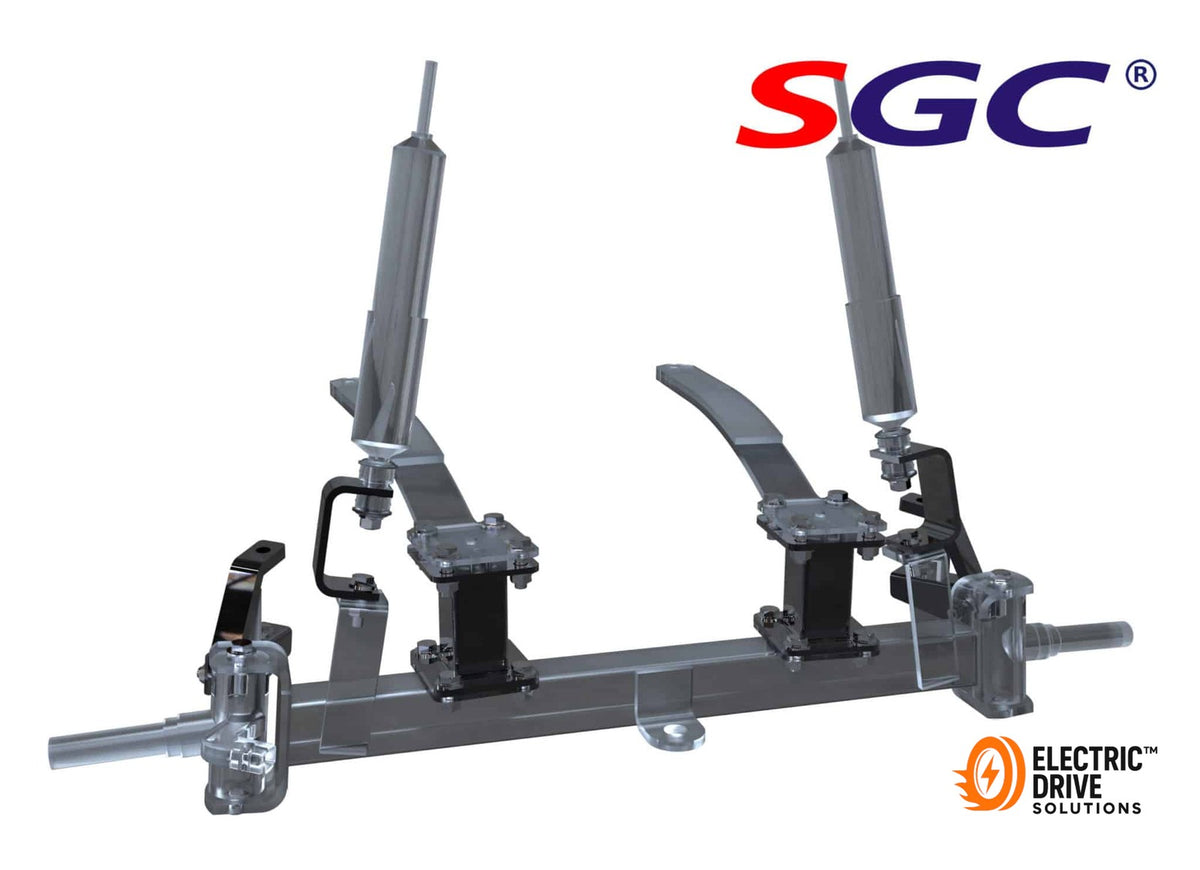 Lift Kit - 4" Block Lift Kit for EZGO Marathon 1975-1994 Electric LKMA — Electric Drive Solutions