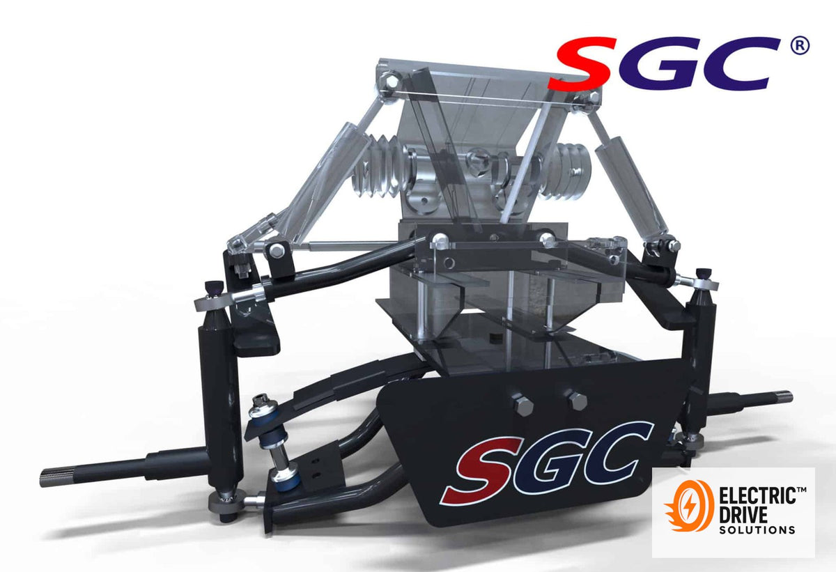 Lift Kit - 6" Heavy Duty Double A-Arm for Club Car DS 1982-2003 LKDS02 — Electric Drive Solutions