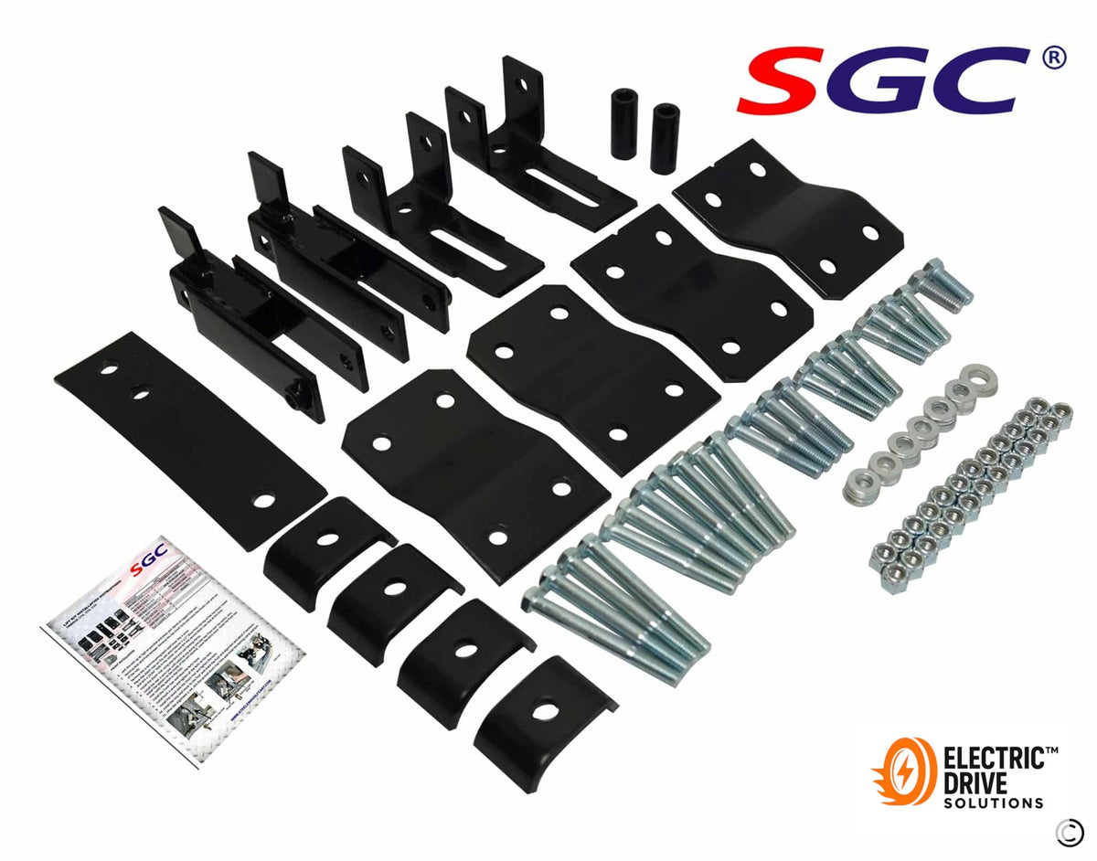 Lift Kit - 4" Block kit for Yamaha G14/ G16/ G19 Electric or Gas LKYM05 — Electric Drive Solutions