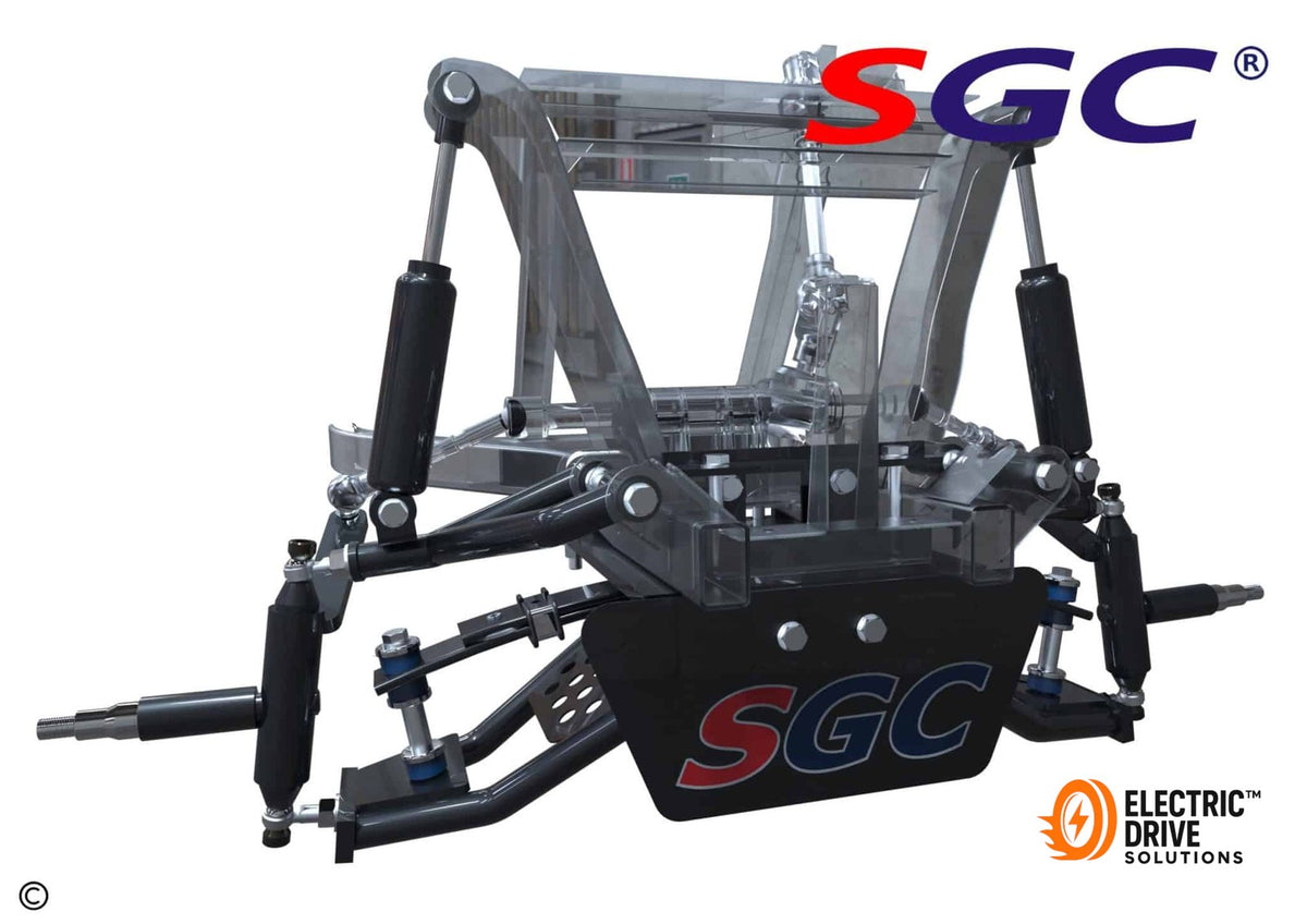 Lift Kit - 4" Heavy Duty Double A-Arm kit for Yamaha G29 Drive Electric or Gas LKYM07 — Electric Drive Solutions
