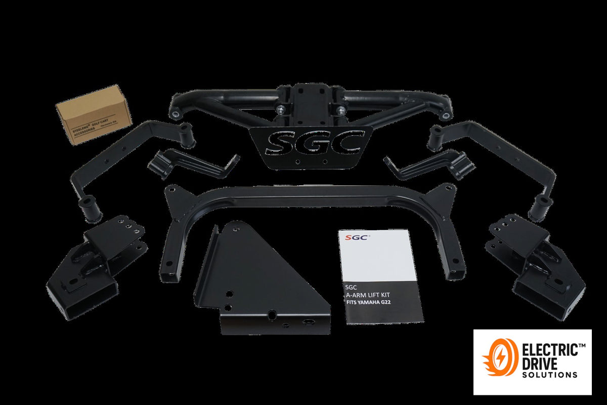 Lift Kit - 6" A-Arm kit for Yamaha G22 Electric or Gas LKYM09 — Electric Drive Solutions