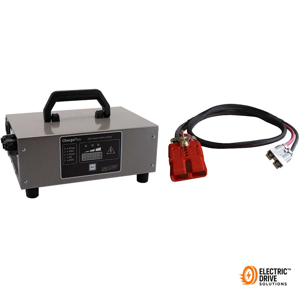 ChargePlus 24V 20A Charger w/ Red SB175 CBHF2175DC36R — Electric Drive Solutions