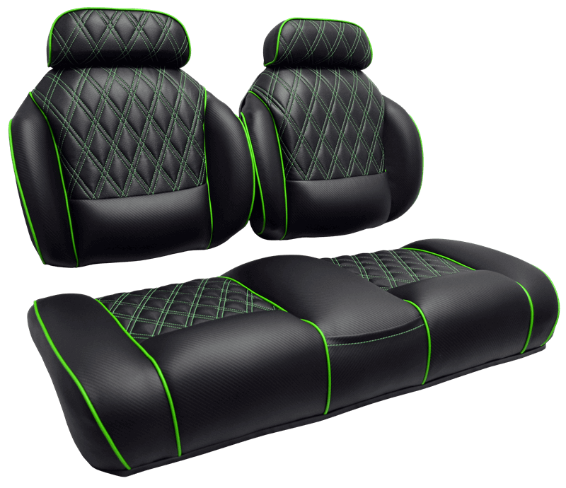 Custom Lazy Life Golf Cart Seats