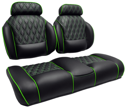 Custom Lazy Life Golf Cart Seats
