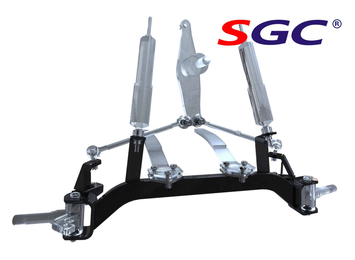 LKTX08  SGC Lift Kit - 6" Drop Axle kit for EZGO TXT (1994 - 2001.5) Electric