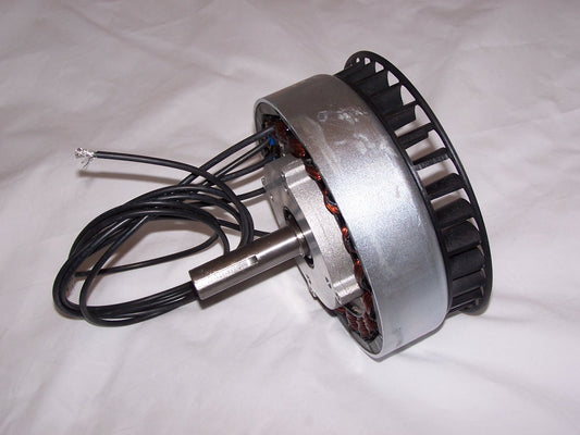 Motenergy ME1112 PM generator 160–280 VAC electric motor — front view