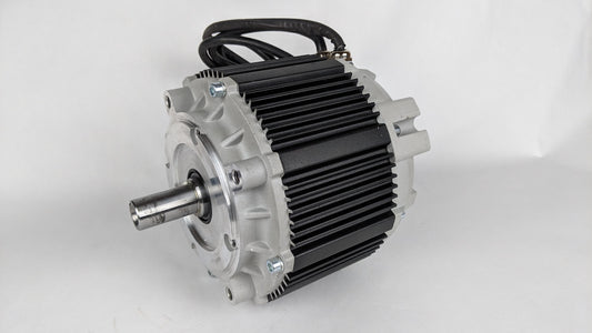 Motenergy ME1716 PMAC 4 kW 24–60 VDC electric motor — front view