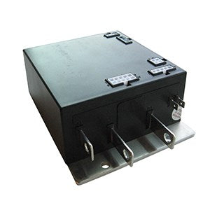 Curtis 1206MX-4301 36V 350A PDS motor controller for E-Z-GO golf carts with increased speed, torque, smooth acceleration, and regenerative braking.